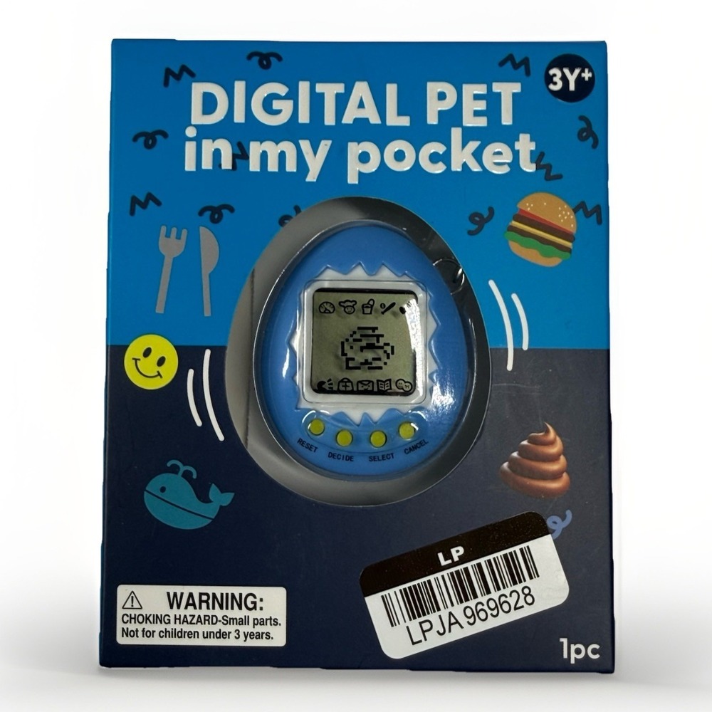 J'adore Digital Pet In My Pocket Toy Blue Egg Bunny Version 851728